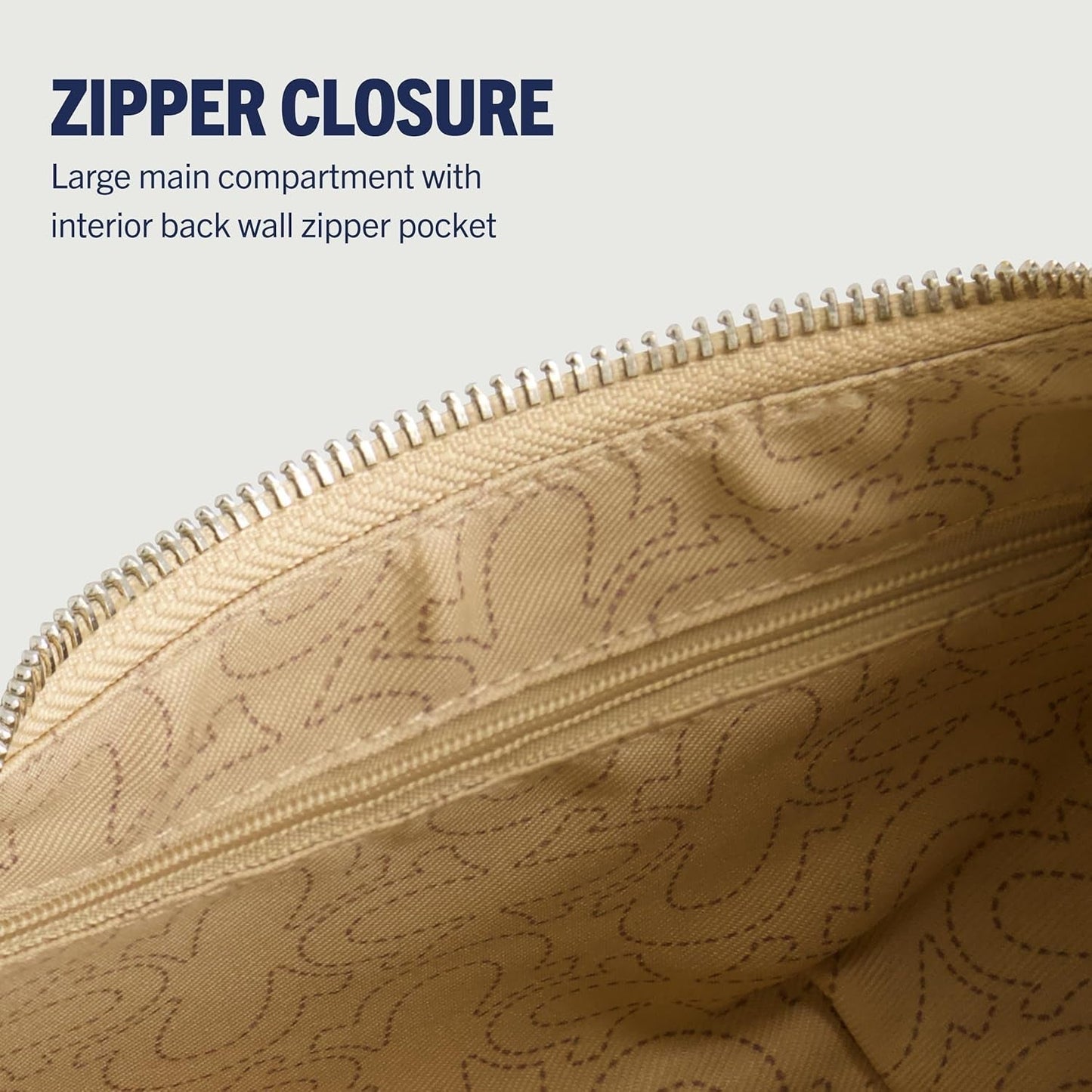Borsa a tracolla da donna True Religion, borsa hobo a mezzaluna con tracolla regolabile e staccabile e logo a ferro di cavallo Borse da donna Naty Shop