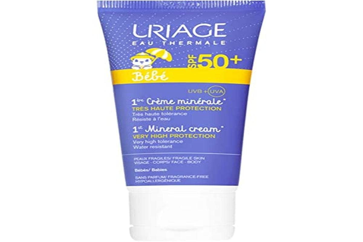 Uriage Baby Mineral Cream SPF50+ Protezione solare, 50 ml Bambini - Bagno e cura della pelle Naty Shop 50 Ml (1 confezione)