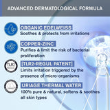 Uriage Baby Cura periorale con prezioso bianco biologico e rame-zinco 30ml - Lenisce immediatamente le irritazioni - Ripara e pulisce la pelle - Si assorbe rapidamente - Senza profumo - 94% di ingredienti di origine naturale Bambini - Bagno e cura della pelle Naty Shop
