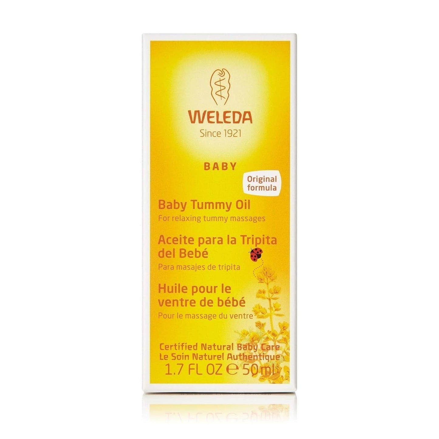 Weleda Baby Pancia Olio, 50 ml Bambini - Bagno e cura della pelle Naty Shop