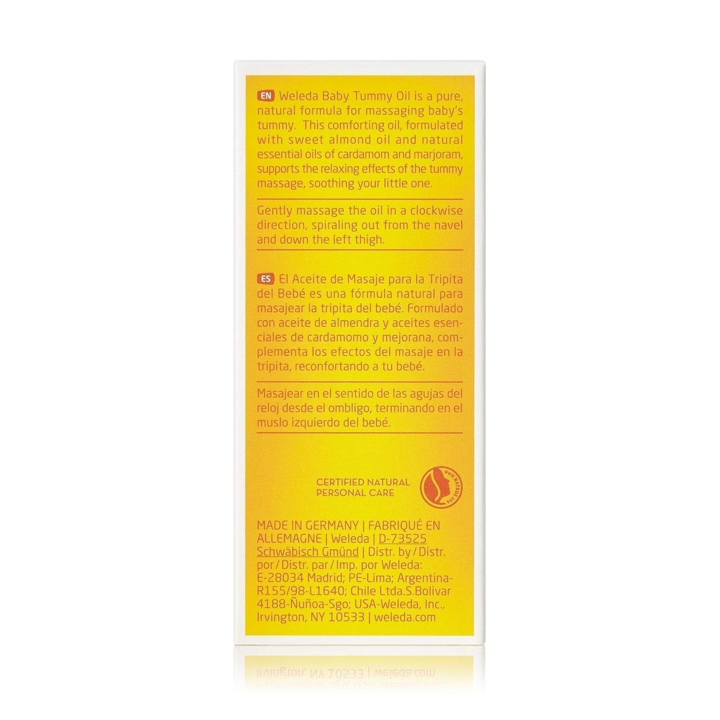 Weleda Baby Pancia Olio, 50 ml Bambini - Bagno e cura della pelle Naty Shop