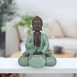 Zen Arôme SBM5 Statua Zen Bodhi, verde/marrone, alta 20 cm Statue e sculture Naty Shop