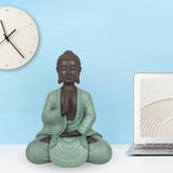 Zen Arôme SBM5 Statua Zen Bodhi, verde/marrone, alta 20 cm Statue e sculture Naty Shop