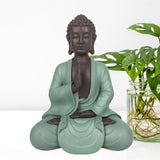 Zen Arôme SBM5 Statua Zen Bodhi, verde/marrone, alta 20 cm Statue e sculture Naty Shop