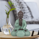 Zen Arôme SBM5 Statua Zen Bodhi, verde/marrone, alta 20 cm Statue e sculture Naty Shop