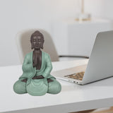 Zen Arôme SBM5 Statua Zen Bodhi, verde/marrone, alta 20 cm Statue e sculture Naty Shop