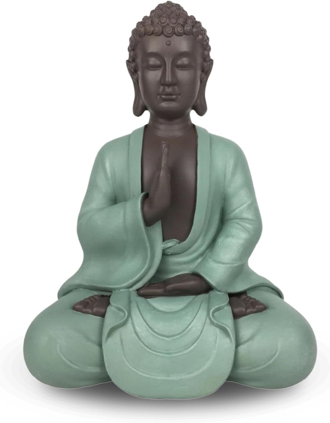 Zen Arôme SBM5 Statua Zen Bodhi, verde/marrone, alta 20 cm Statue e sculture Naty Shop Titolo predefinito