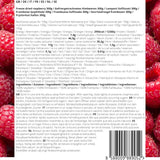 Lamponi liofilizzati Pezzi rotti | XL 300g Frutta secca liofilizzata | Lamponi secchi Frutta liofilizzata Senza Glutine | Frutta liofilizzata | Prodotti disidratati al lampone liofilizzato Naty Shop