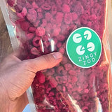 Lamponi liofilizzati Pezzi rotti | XL 300g Frutta secca liofilizzata | Lamponi secchi Frutta liofilizzata Senza Glutine | Frutta liofilizzata | Prodotti disidratati al lampone liofilizzato Naty Shop