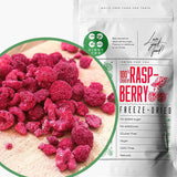 Lamponi liofilizzati Pezzi rotti | XL 300g Frutta secca liofilizzata | Lamponi secchi Frutta liofilizzata Senza Glutine | Frutta liofilizzata | Lampone liofilizzato Naty Shop prodotti disidratati 100G