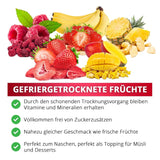 Lamponi liofilizzati, NO prodotti cinesi, 500g frutta intera liofilizzata, senza additivi, fruttato, made in Germany Prodotti secchi Naty Shop
