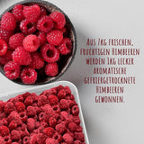 Lamponi liofilizzati, NO prodotti cinesi, 500g frutta intera liofilizzata, senza additivi, fruttato, made in Germany Prodotti secchi Naty Shop